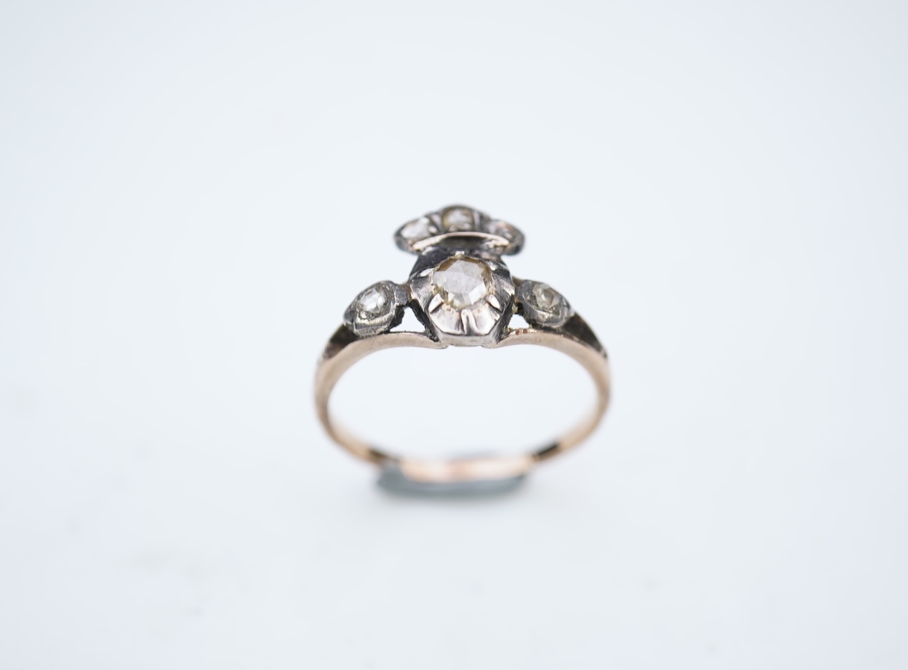 A diamond ring, 19th century